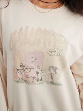 Aerie The Chill Crew Sweatshirt - Halloween Looney Tunes, limited edition